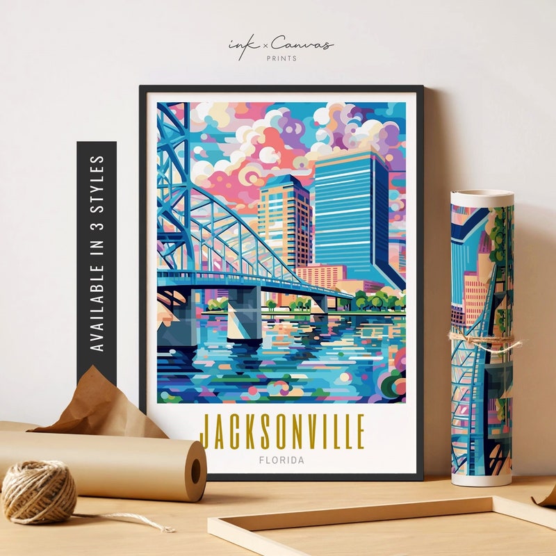 Jacksonville, Fl Wall Art - Etsy