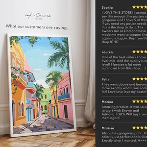 dominican republic poster, dominican republic print, dominican republic art print, modern travel poster, retro travel print, city print, cities prints, vibrant wall art, landscape and scenery, destination poster, travel art, travel poster art