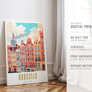 Europe travel poster gallery set of 25, portugal, london, madrid, tuscany, cologne, stockholm, azores, dublin, barcelona, paris, bavaria, interlaken, bruges, santorini, amalfi coast, rome, brussels, brasov, glasgow, amsterdam, berlin, prague, greece