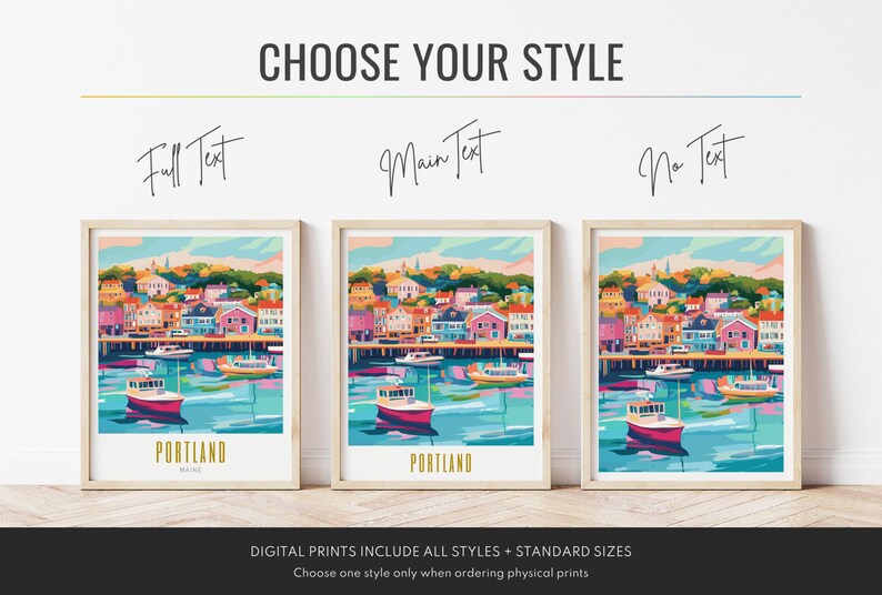 portland poster, portland print, portland art print, portland maine poster, portland wall art, portland maine print, portland maine art, portland me art print, portland me print, modern travel poster, retro travel print, city print, cities prints, vibrant wall art, landscape, travel art, destination print, eclectic travel poster, colorful city wall art, modern city poster, retro city print, world city posters, city wall art, aesthetic poster, vibrant artwork, gift for traveler, housewarming gift