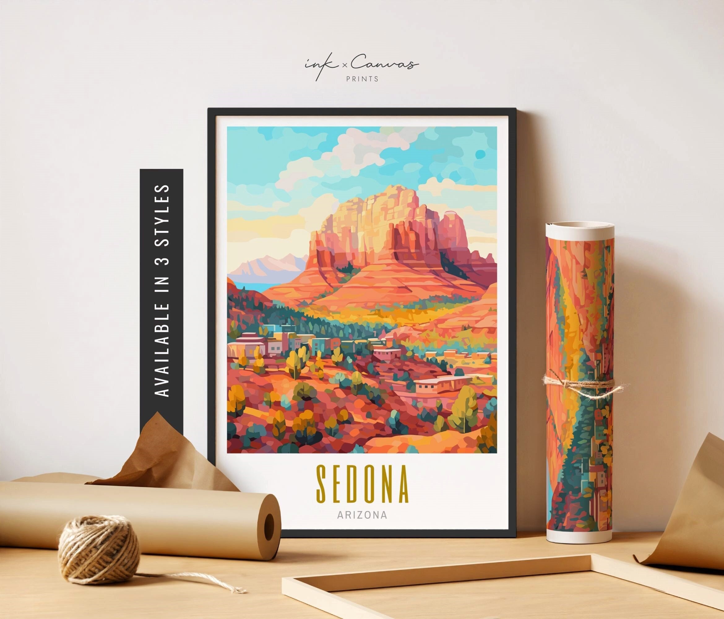 Sedona Art Print - Etsy
