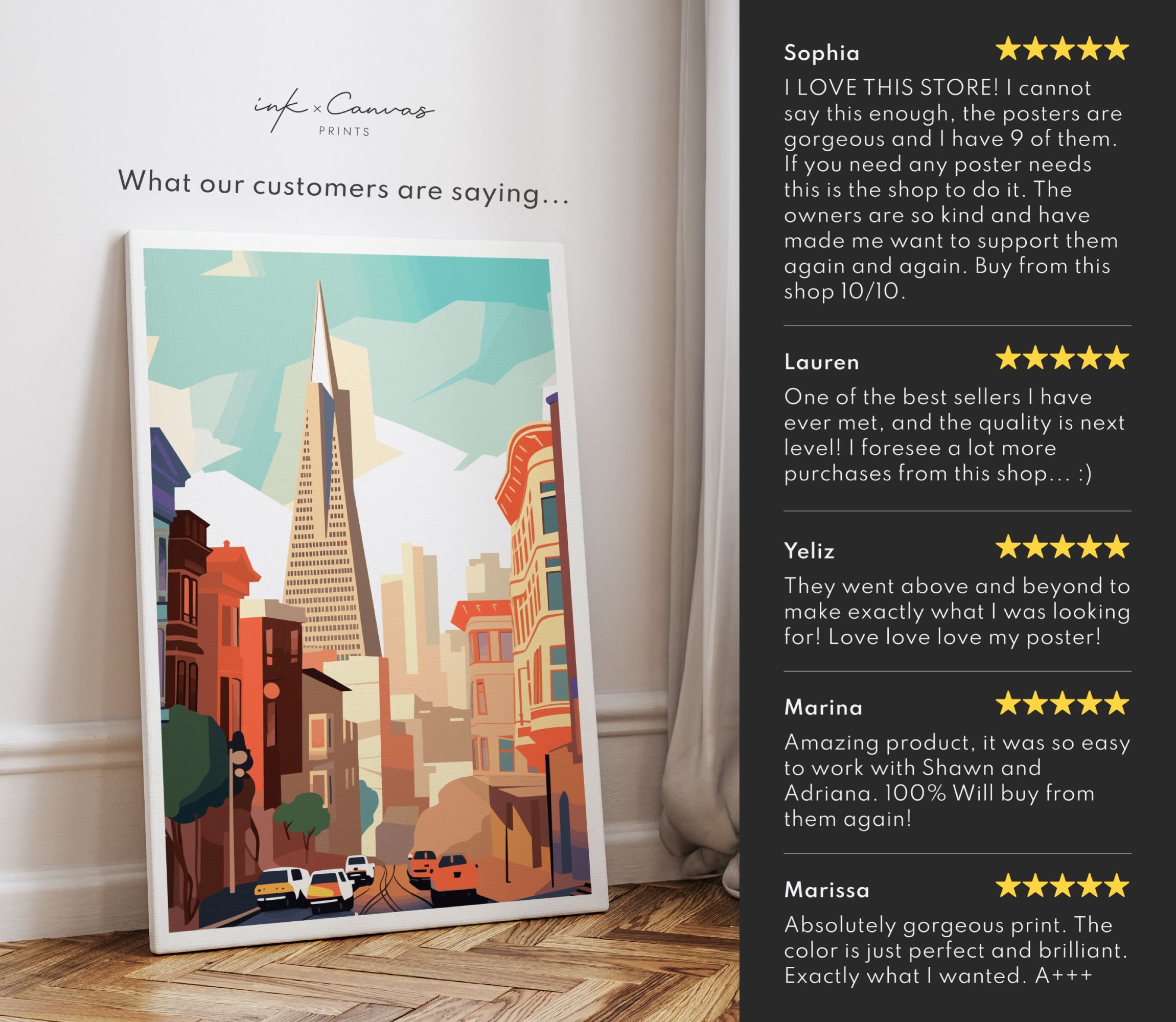 affiche san francisco | Maisons du Monde
