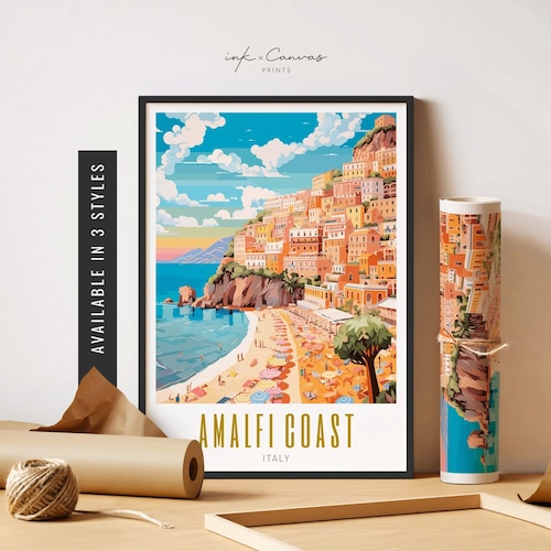 Morocco Travel Poster Morocco Art Print Morocco Poster Retro