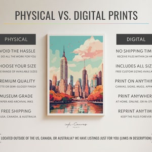 new york poster, new york print, new york skyline nyc poster, new york wall art, manhattan ny, new york art, modern travel poster, retro travel print, city print, cities prints, vibrant wall art, landscape scenery, destination poster, travel art