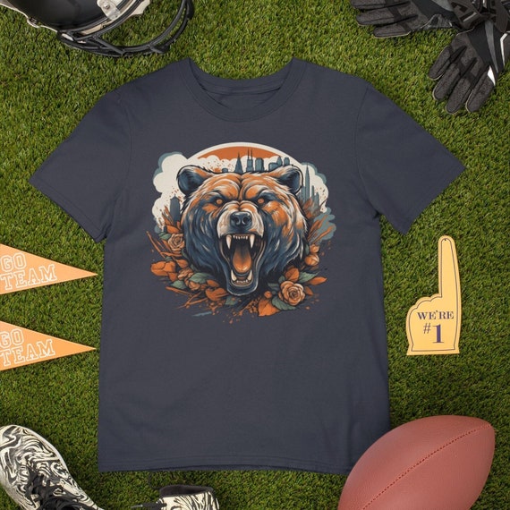 Chicago Bears Shirt, Chicago Bears, Gift for Him, Game Day Gift, Vintage Chicago Bears T-Shirt, Chicago Bears Gift, Chicago Bears Gift