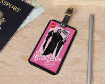 Horror Barbie Luggage Tag | Travel Tag | Gothic Vacation | Name Tag | Address Tag | Info Card | Pet Bag | Travel Accessory