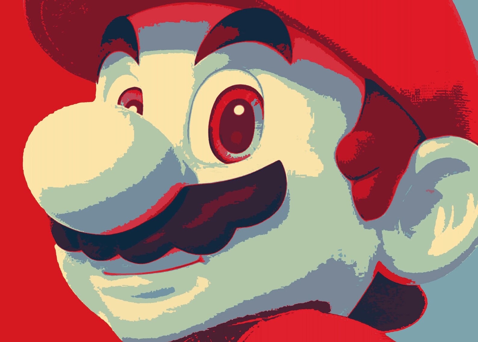 Mario Poster Print, Super Mario Bros Wall Art sold by Inbound