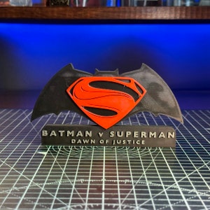 BvS: Dawn of Justice 3D movie logo