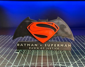 BvS: Dawn of Justice 3D movie logo