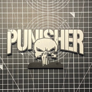 Punisher 3D Logo for display