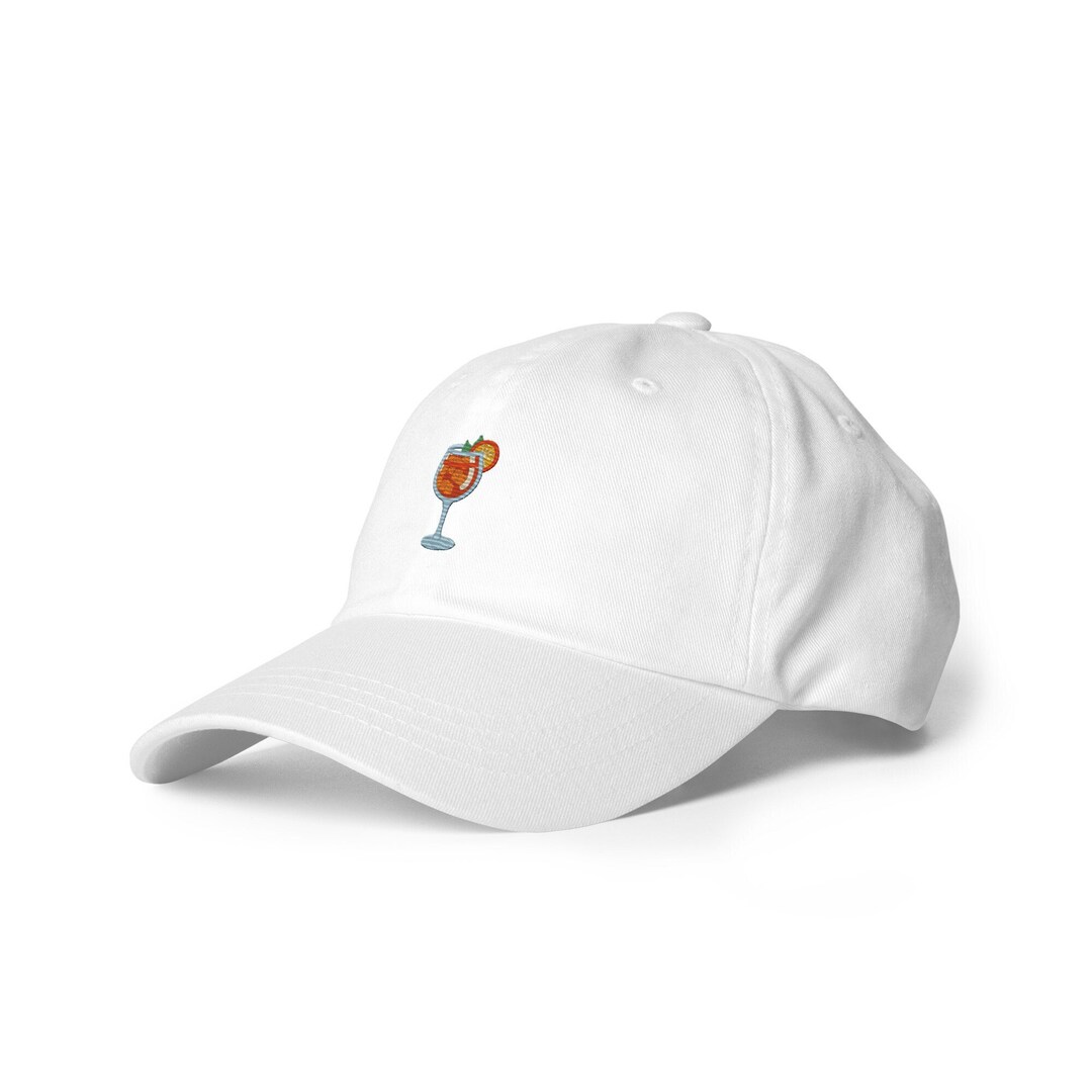 APEROL CAP EMBROIDERED Aperol Hat for Friend, Gift for Friend Aperol
