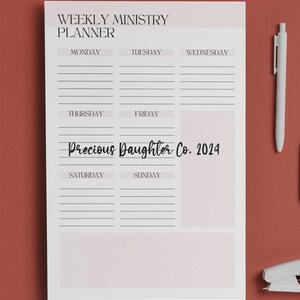 Planificador del Ministerio JW, Papel para escribir cartas en inglés, Papel para escribir cartas JW, Papelería JW, Ministerio jw