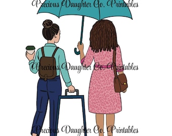 JW Sisters Clipart Stickers | Planner Journal PNG (Digital Download)