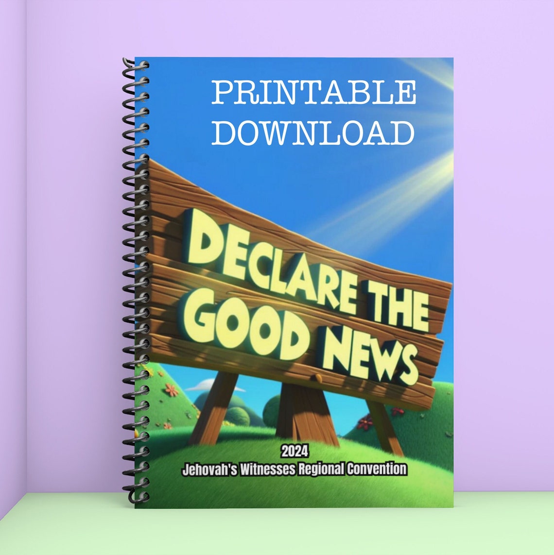 Declare the Good News, JW Regional Convention, JW Printable Convention Notebook, 2024 Convention