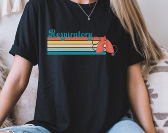 Retro Respiratory Therapy Shirt, Respiratory Week Tee, RT Life, Pulmonology Shirt, Respiratory Therapist Appreciation Gift