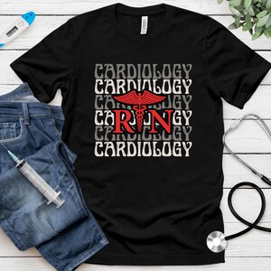 Telemetry Nurse Shirt Cardiac RN Tee Progressive Care Nursing Gift CICU CVICU Nurse Crewneck Cardiac Nurse Gift Cute Telemetry Tee