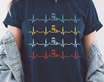 Pharmacy EKG Med Life Shirt- Healthcare Rx Rhythm Tee