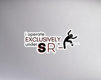 Negative Reinforcement Stickers - RED