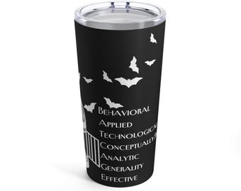 BATCAGE Tumbler - Black - 20oz