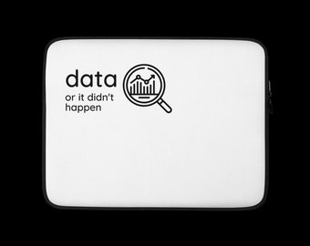 Data Laptop Sleeve