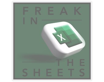 Freak in the Sheets Stickers