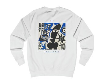 Men's Artpiece Sweatshirt #1 unisex lässig, qualitativ, einzigartig und stilvoll Streetwear, Trendy, Moderne Kunstwerk