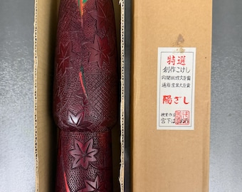 Miyashita Hajime 宫下はじめ - Rare Vintage Japanese Kokeshi Doll Collectible Wooden Art