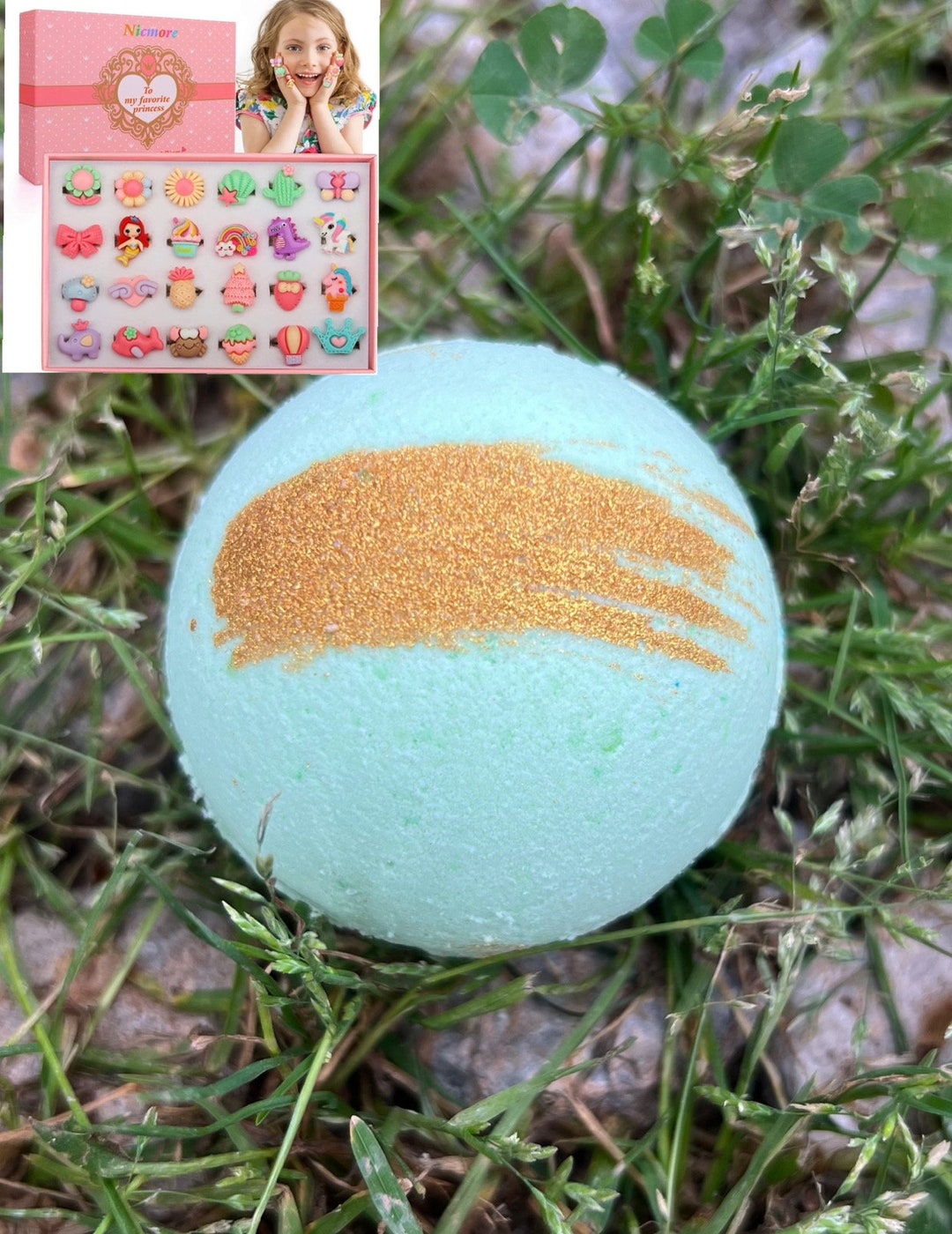 Bath Bomb With SURPRISE Inside Etsy
