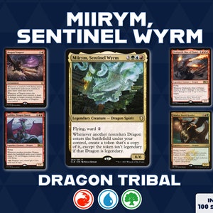 Dragon Tribal Custom Commander Deck, Miirym, Sentinel Wyrm. 100 Card Deck  Commander EDH MTG Magic the Gathering - Etsy