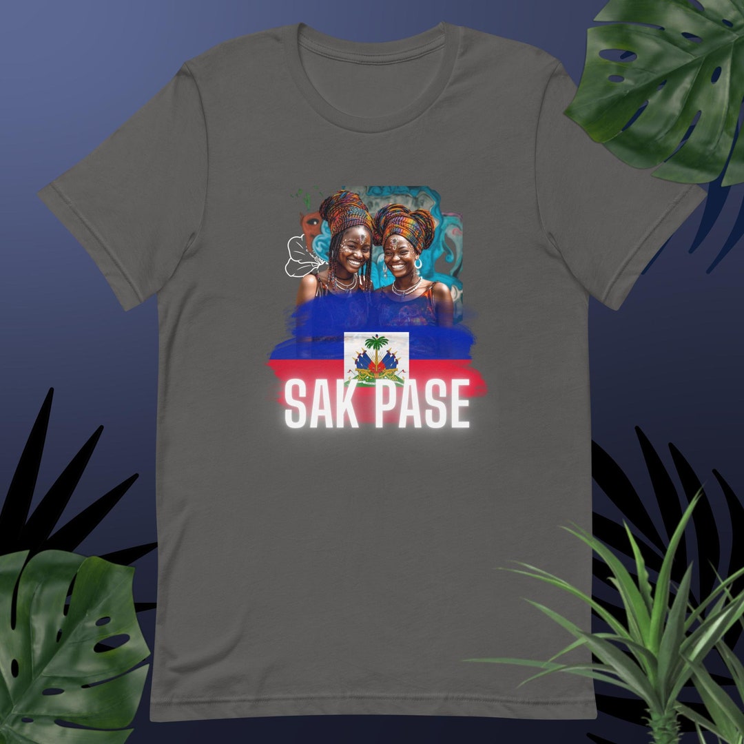 Sak Pase Haitian Tshirt Etsy