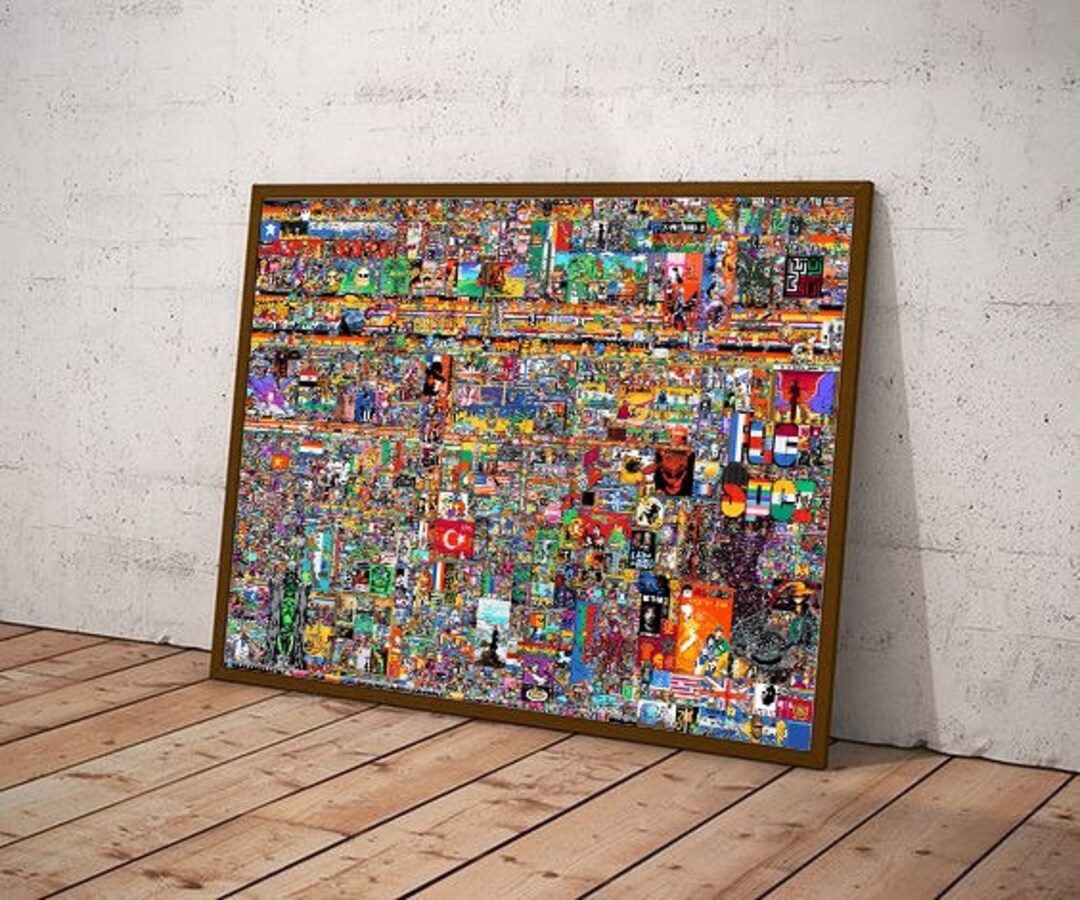 Reddit R/place 2023 Poster Reddit Poster R/place Poster Etsy