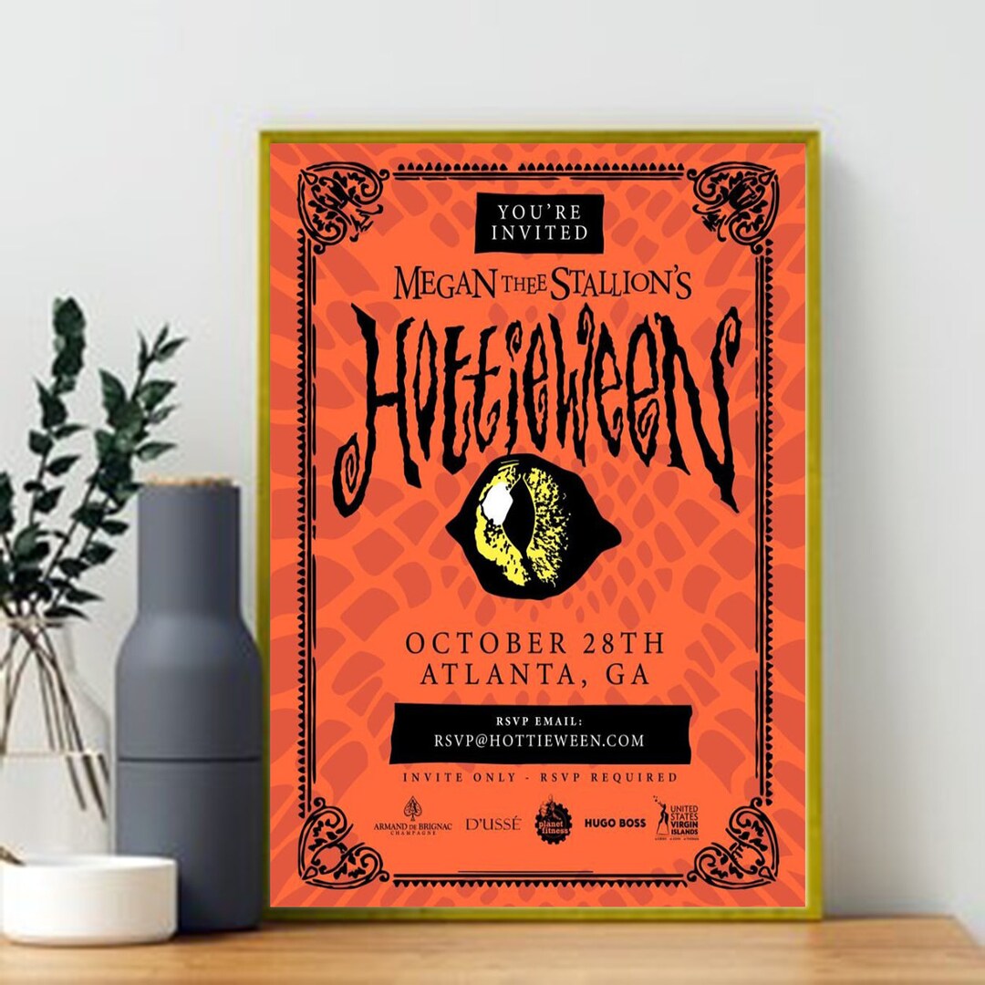Megan Thee Stallion Hottieween October 28th 2023 Atlanta GA Etsy