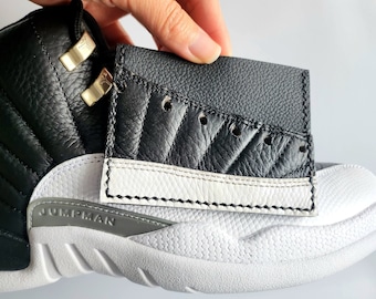 Handmade Nike/Air Jordan 12 Retro Playoffs Sneaker Inspired Wallet/Card Holder