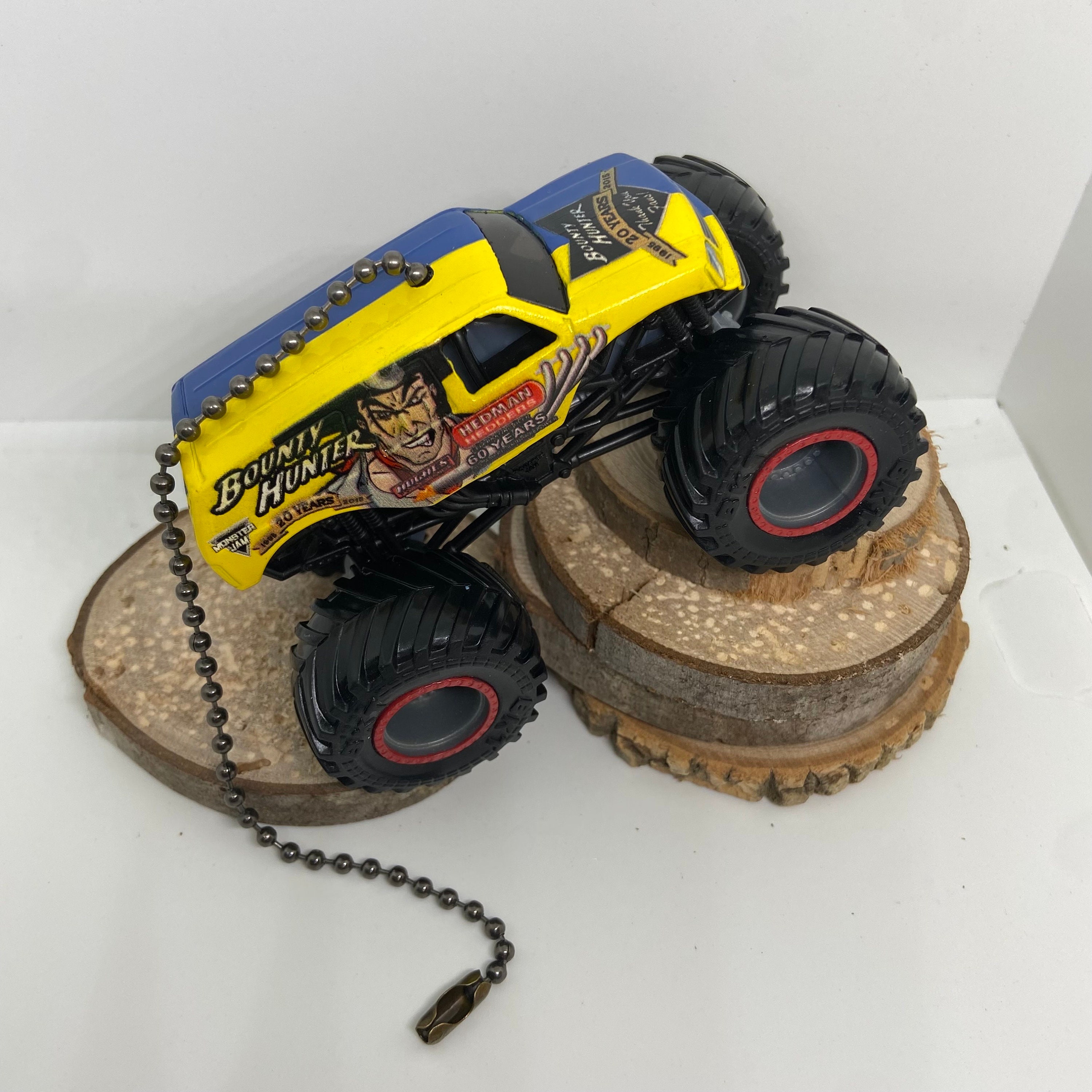 Bounty Hunter, Fan Pull, Light Chain Pull, Monster Truck - Etsy