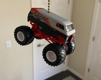 Astro Van, Fan Pull, Light Chain Pull, Monster Truck