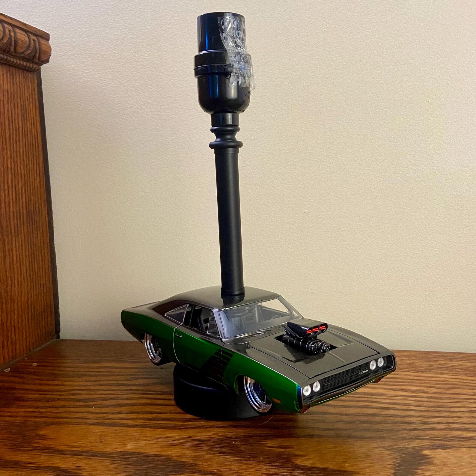 1970 Dodge Charger Resto Mod, Muscle Car Table Lamp, Novelty Lighting ...