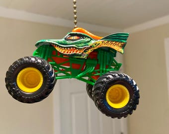 Dragon, Fan Pull, Light Chain Pull, Monster Truck