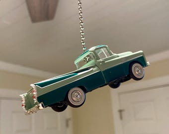 1957 Dodge Sweptside Truck, Light Chain Pull, Vintage, Classic Cars