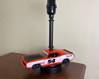 1973 Plymouth Barracuda Lamp, Novelty Lighting