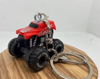 Mini Monster Truck Key Chain