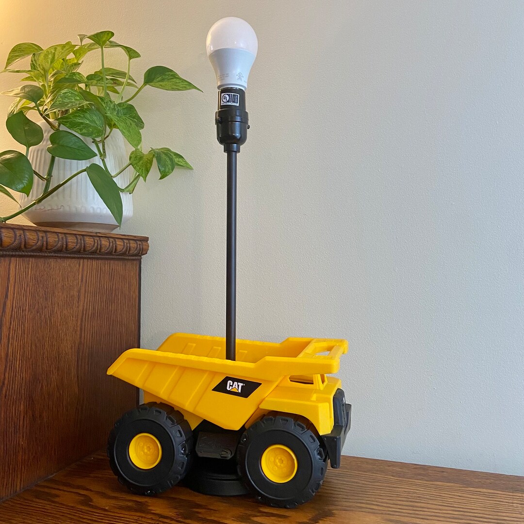 Dump Truck CAT Dump Truck Lamp Custom Decoration Etsy