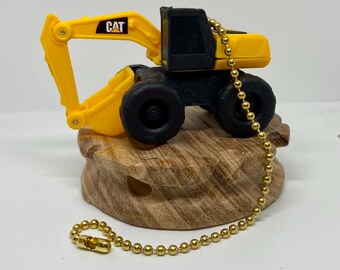 Excavator Fan Pull, Light Chain Pull, Tractor, Construction