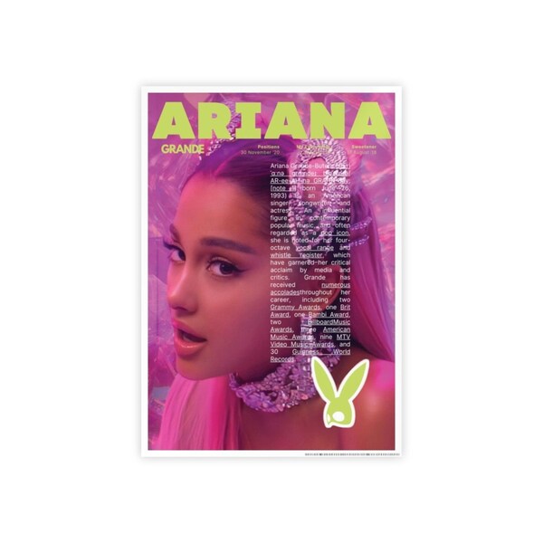 Ariana Grande Y2k - Etsy