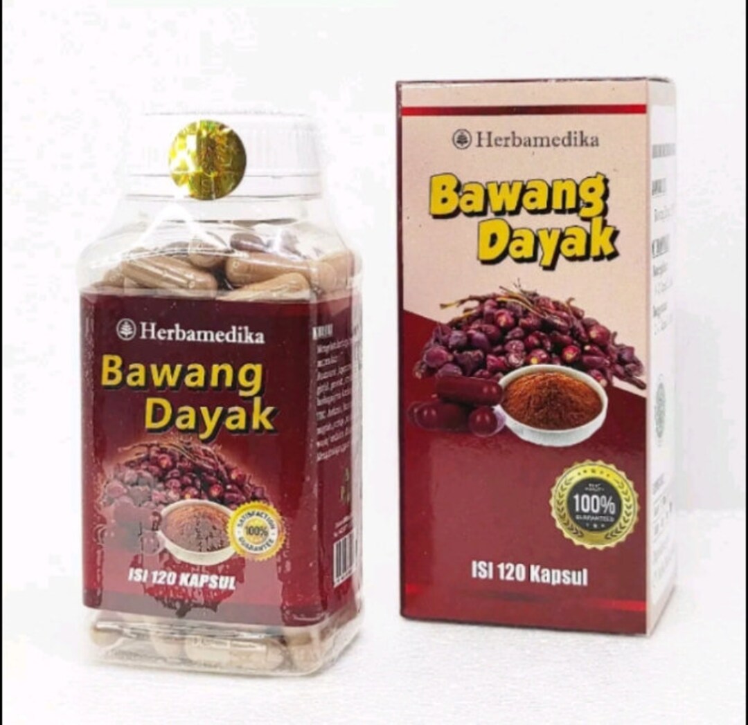 Onion Dayak Herbamedika Capsules Contents 120 Etsy