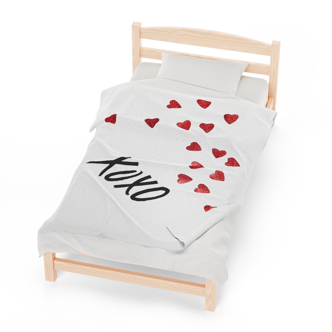 Love Inspired Valentine's Day Blanket Etsy