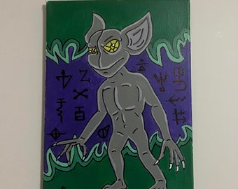 Kelly-Hopkinsville Goblins - Superstar Cryptid Collection - Original Kunstwerk