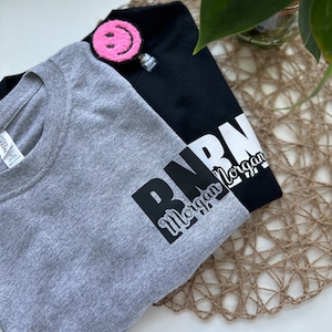 Personalized RN Shirt: Custom Nurse Tee, Nursing Student Gift
