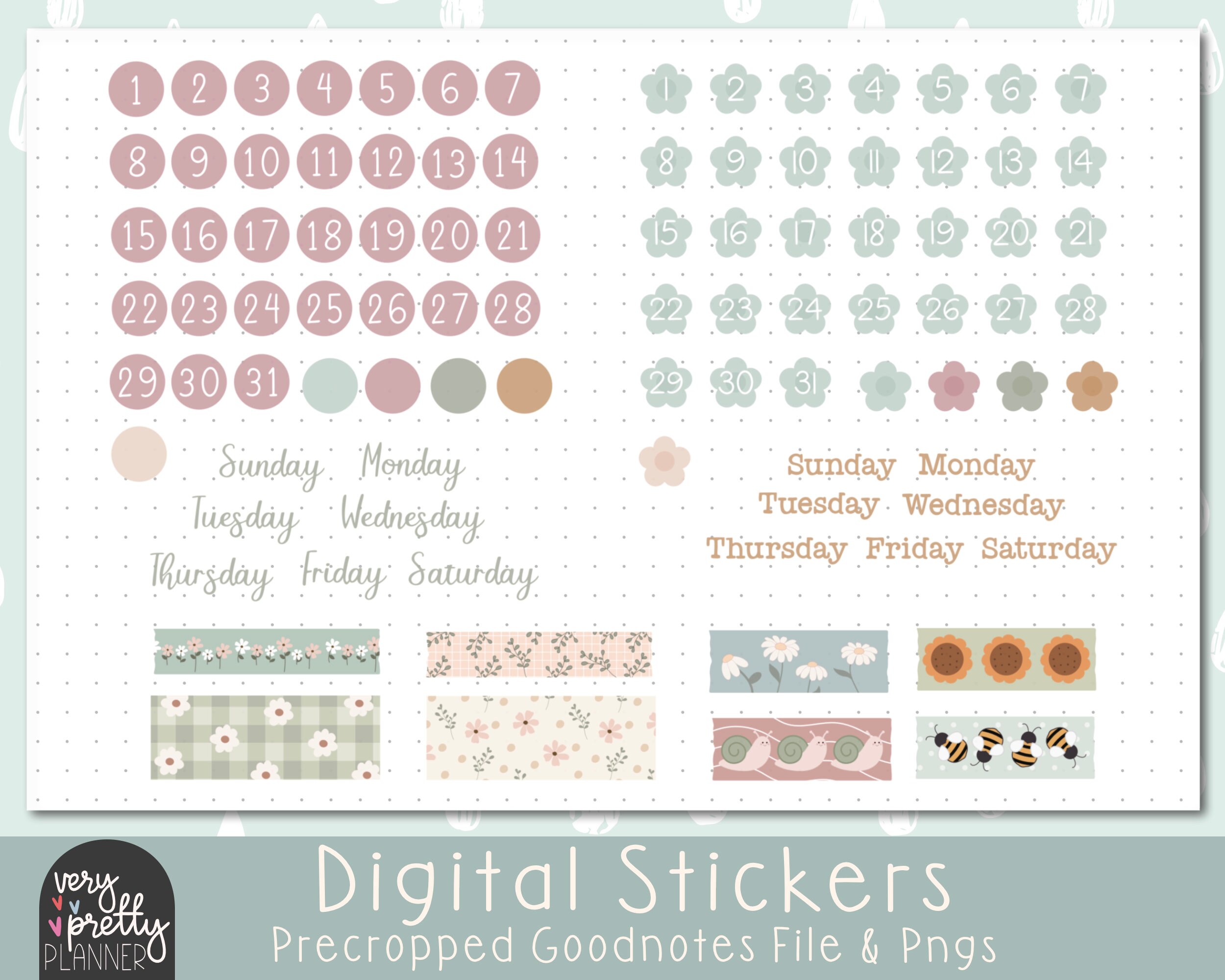 Christian Stickers for Goodnotes Bible Journaling Digital Etsy