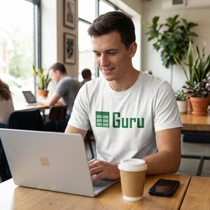 Spreadsheet Guru Tee - Excel Lover Gift
