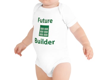 Future Spreadsheet Builder Onesie